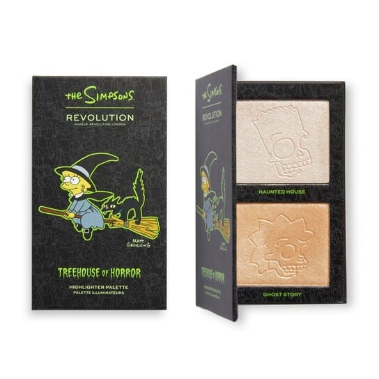 

Палетка хайлайтеров для лица Witch Lisa Makeup Revolution, The Simpsons