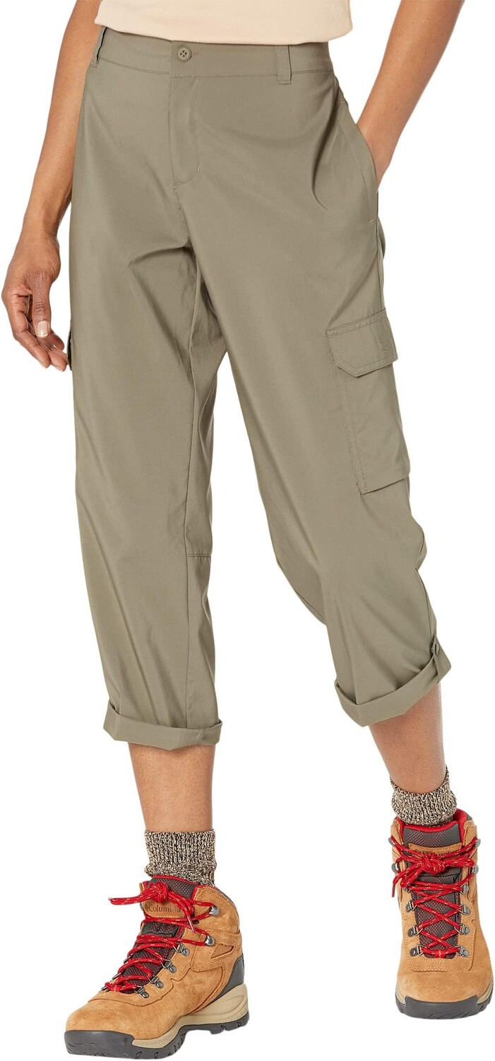 

Брюки Columbia Silver Ridge Utility Capris, цвет Stone Green