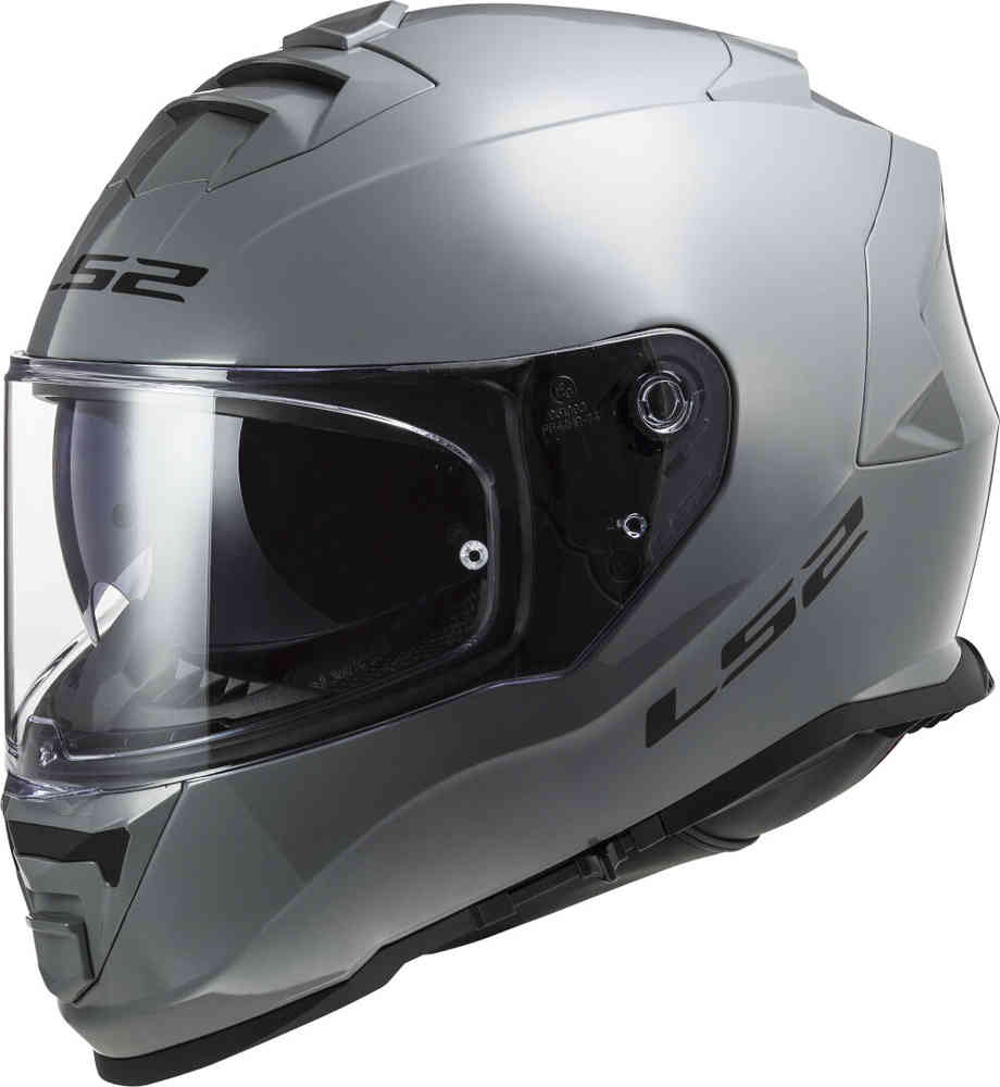 Твердый шлем FF800 Storm II LS2, серый гоночный шлем ff800 storm ii ls2 синий мэтт