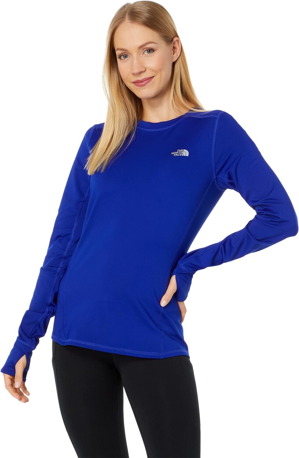 

Топ The North Face Winter Warm Essential Crew, цвет Lapis Blue