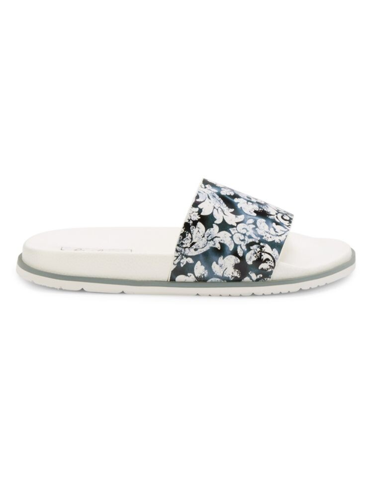 

Кожаные шлепанцы с принтом Daintree Robert Graham, цвет Ivory Multicolor