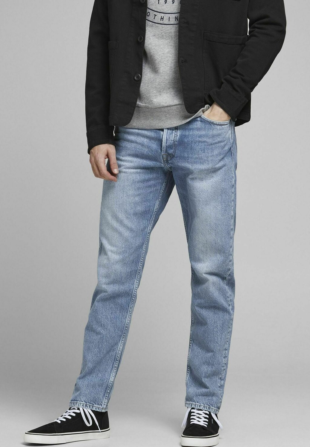 

Прямые джинсы Jack & Jones, синий деним