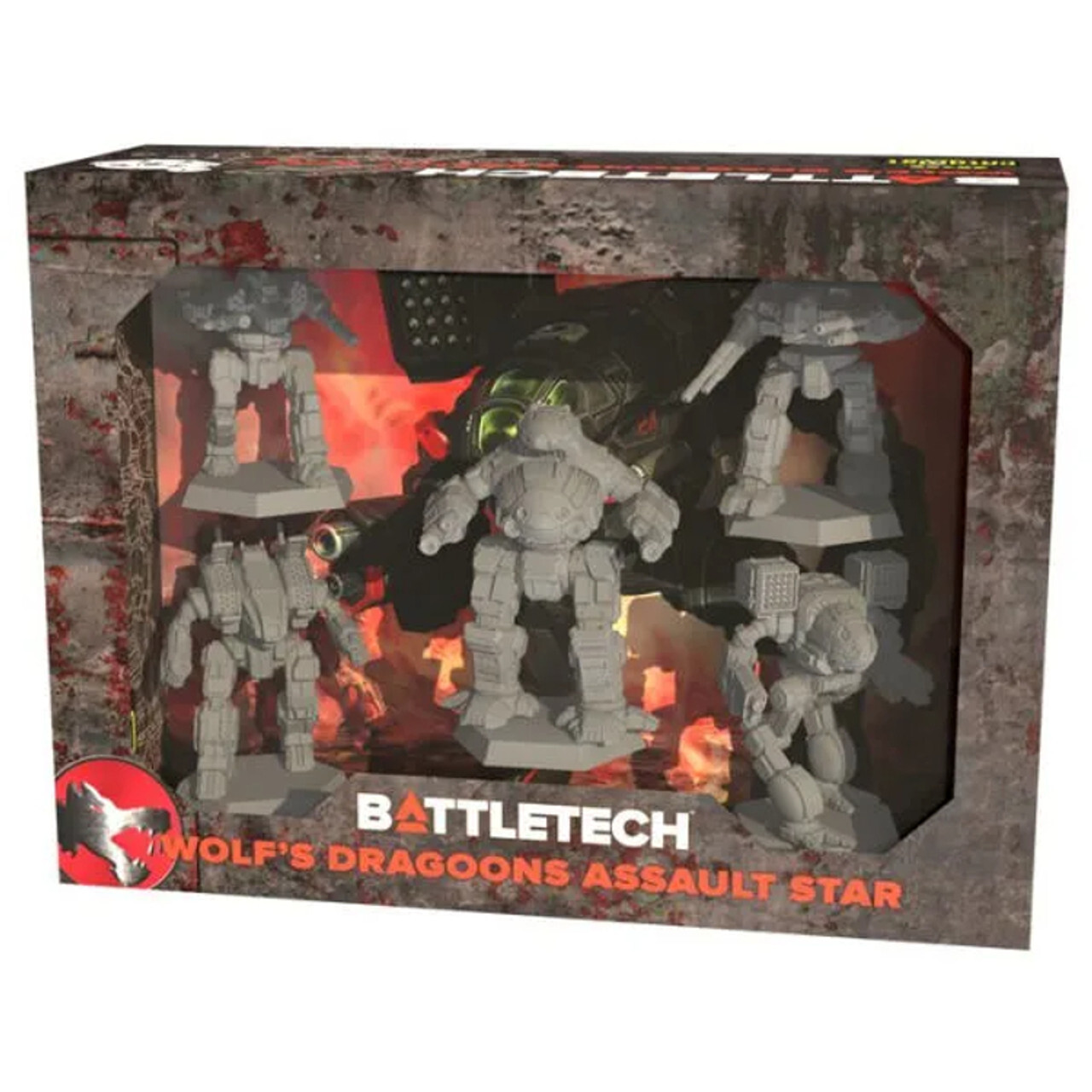 

Миниатюра BattleTech: Wolf's Dragoons Assault Star - Miniature Force Pack