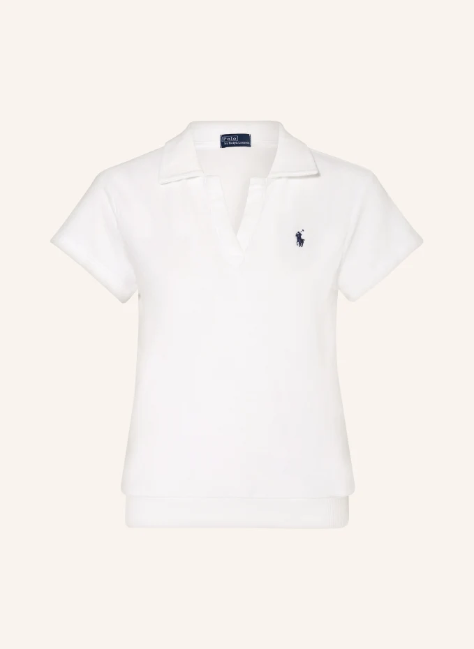 

Махровая рубашка-поло Polo Ralph Lauren, белый