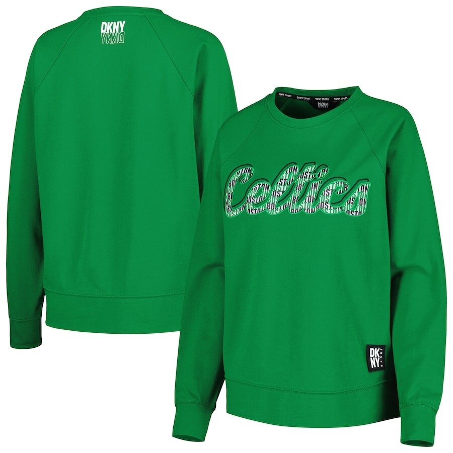 

Толстовка DKNY Sport Boston Celtics, зеленый