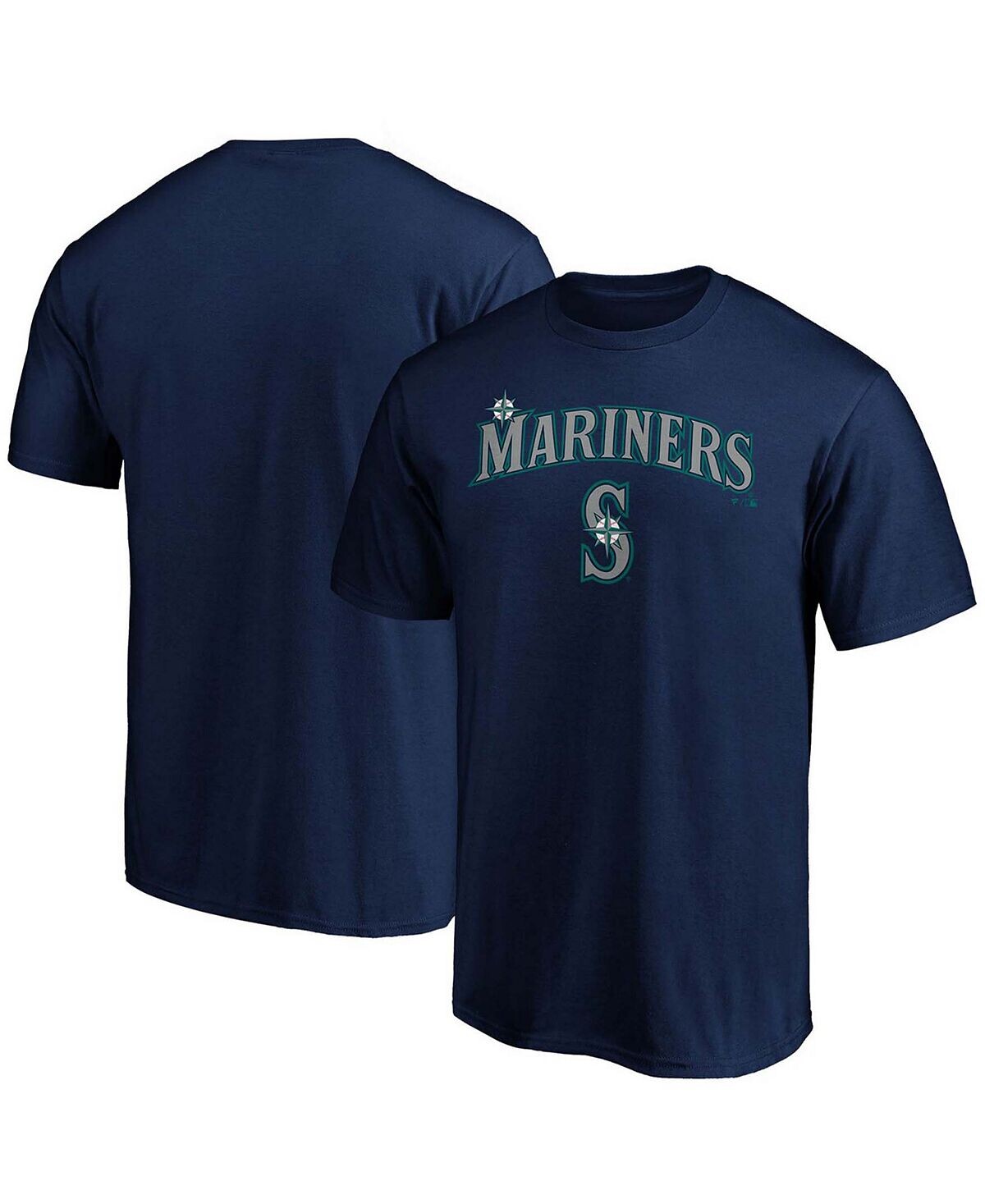 

Мужская темно-синяя футболка с логотипом команды Seattle Mariners Team Fanatics, Синий