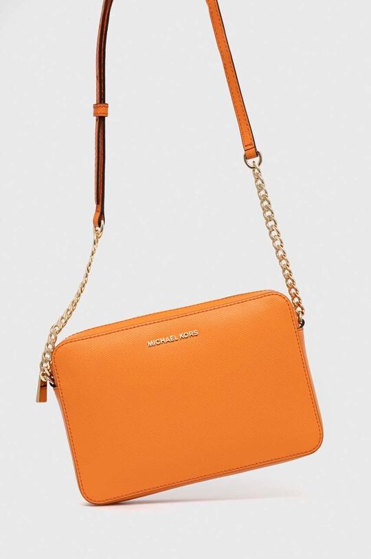 

Кожаная сумка 32S4GTVC3L MICHAEL Michael Kors, оранжевый