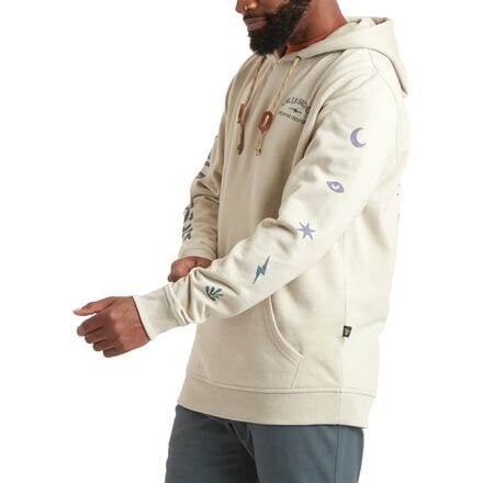 Пуловер с капюшоном Select мужской Howler Brothers, цвет Creative Creatures/Parchment худи oakley everywhere pullover hoodie