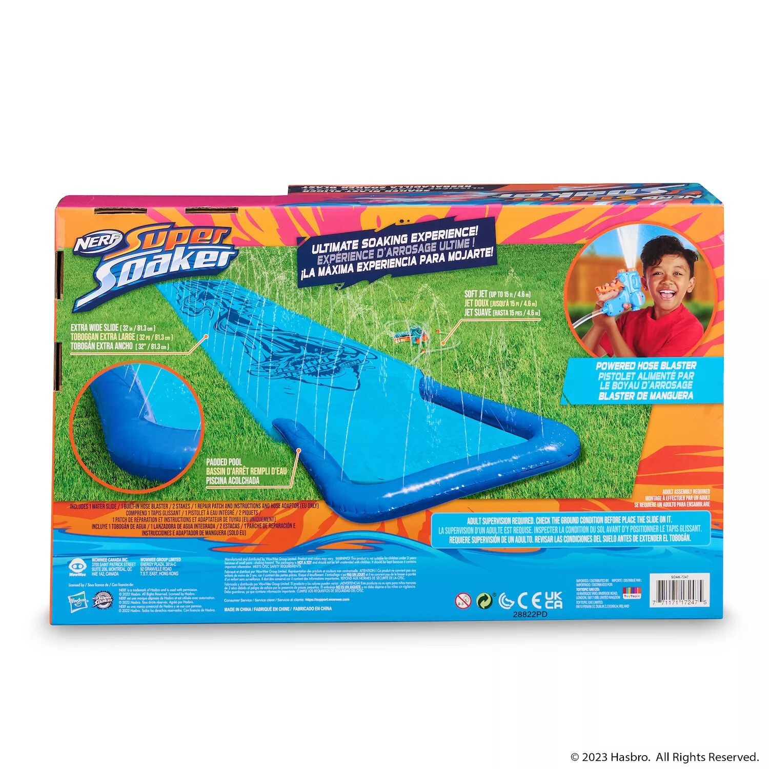 

NERF Super Soaker — слайдер Soaker Blast от WowWee Unbranded