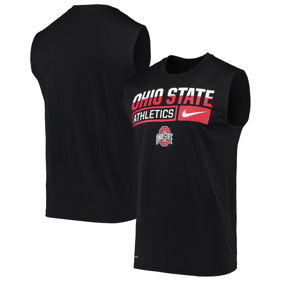 

Майка Nike Ohio State Buckeyes, черный