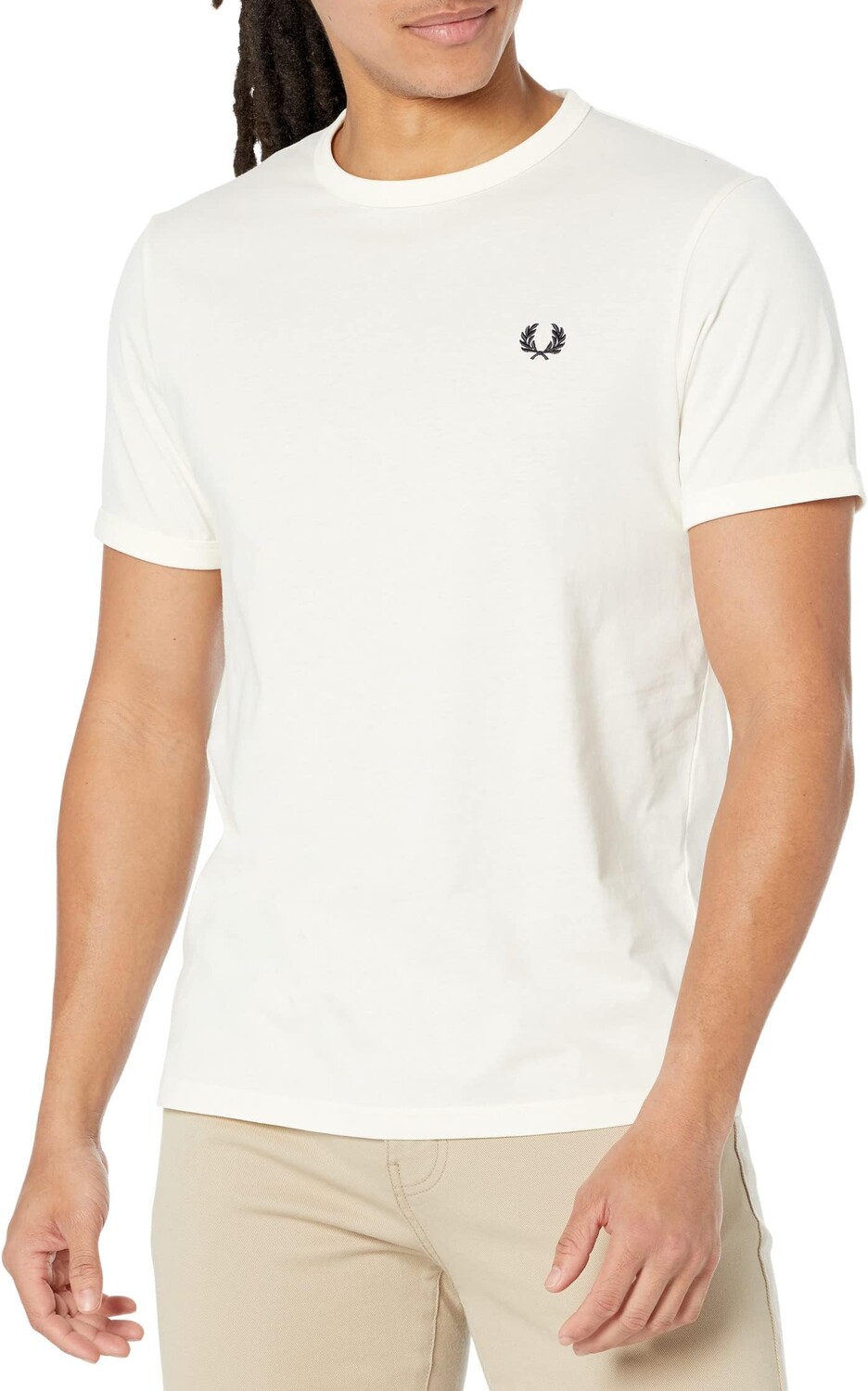 

Футболка «Звонок» Fred Perry, цвет Ecru