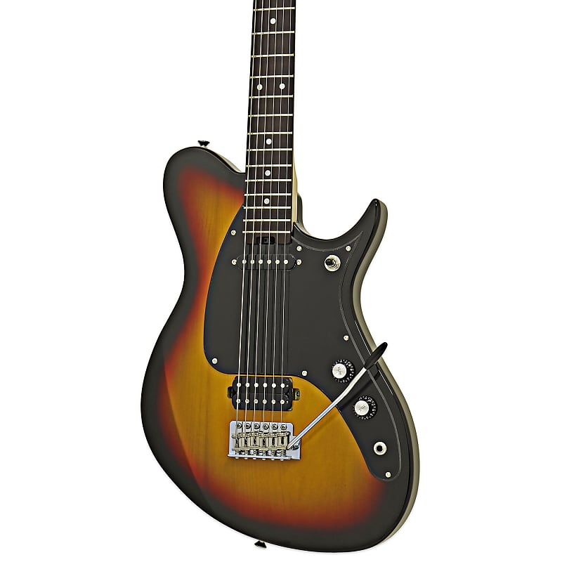 Электрогитара Aria Pro II Jet B'Tone Baritone Guitar - 3TS - FREE Donner Morpher Distortion Pedal Included