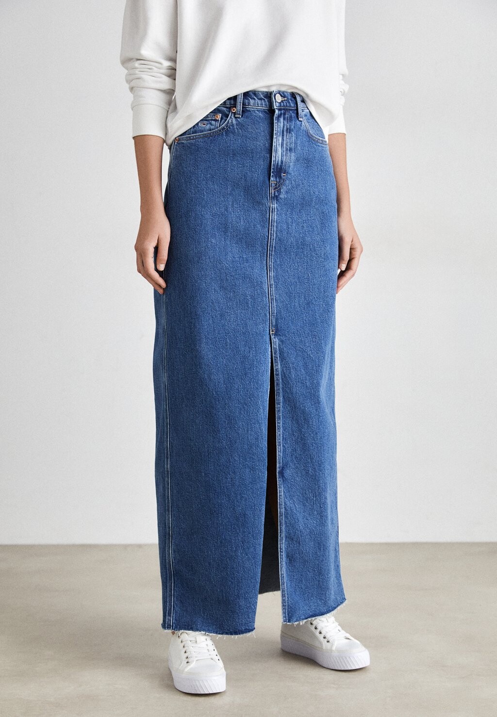 

Джинсовая юбка CLAIRE MAXI SKIRT Tommy Jeans, цвет denim medium