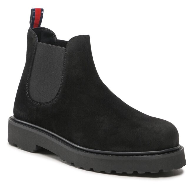 

Ботинки Tommy Jeans TommyJeans Suede, черный
