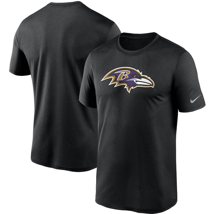 

Футболка с коротким рукавом Nike Baltimore Ravens, черный