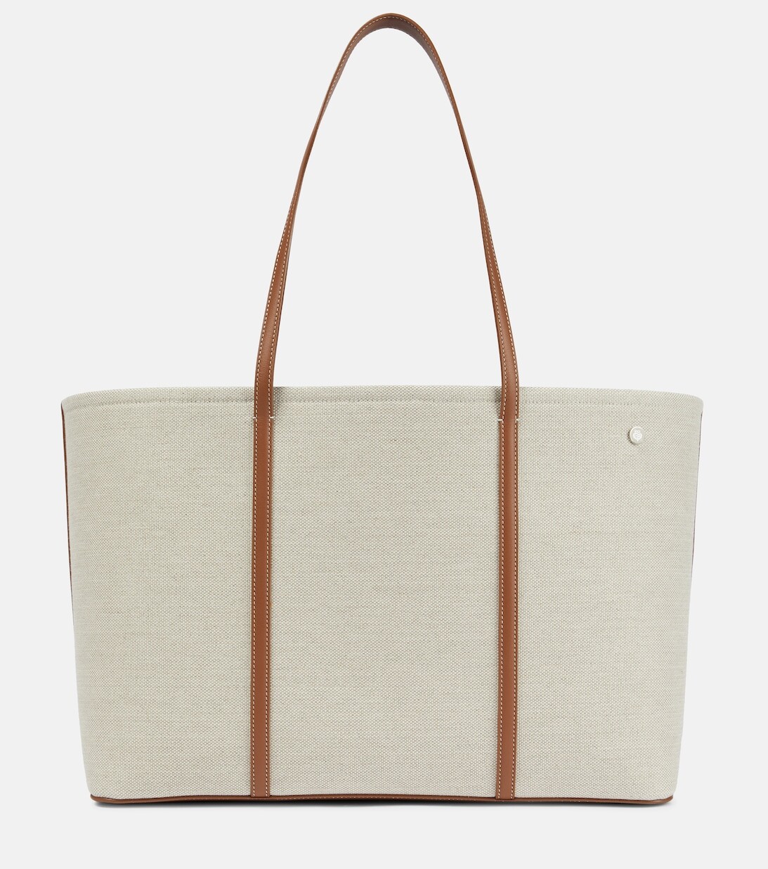 

Большая сумка-тоут Carry Everything из холщовой ткани Loro Piana, белый