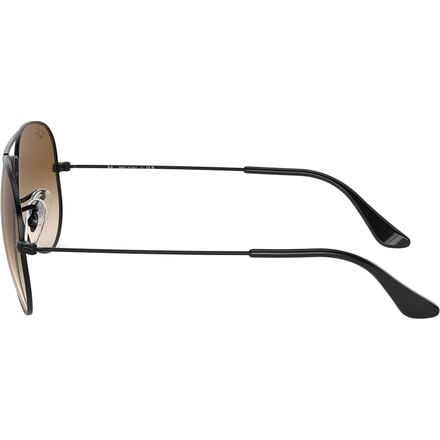 Солнцезащитные очки-авиаторы с градиентом Ray-Ban, цвет Black/Clear Gradient Brown