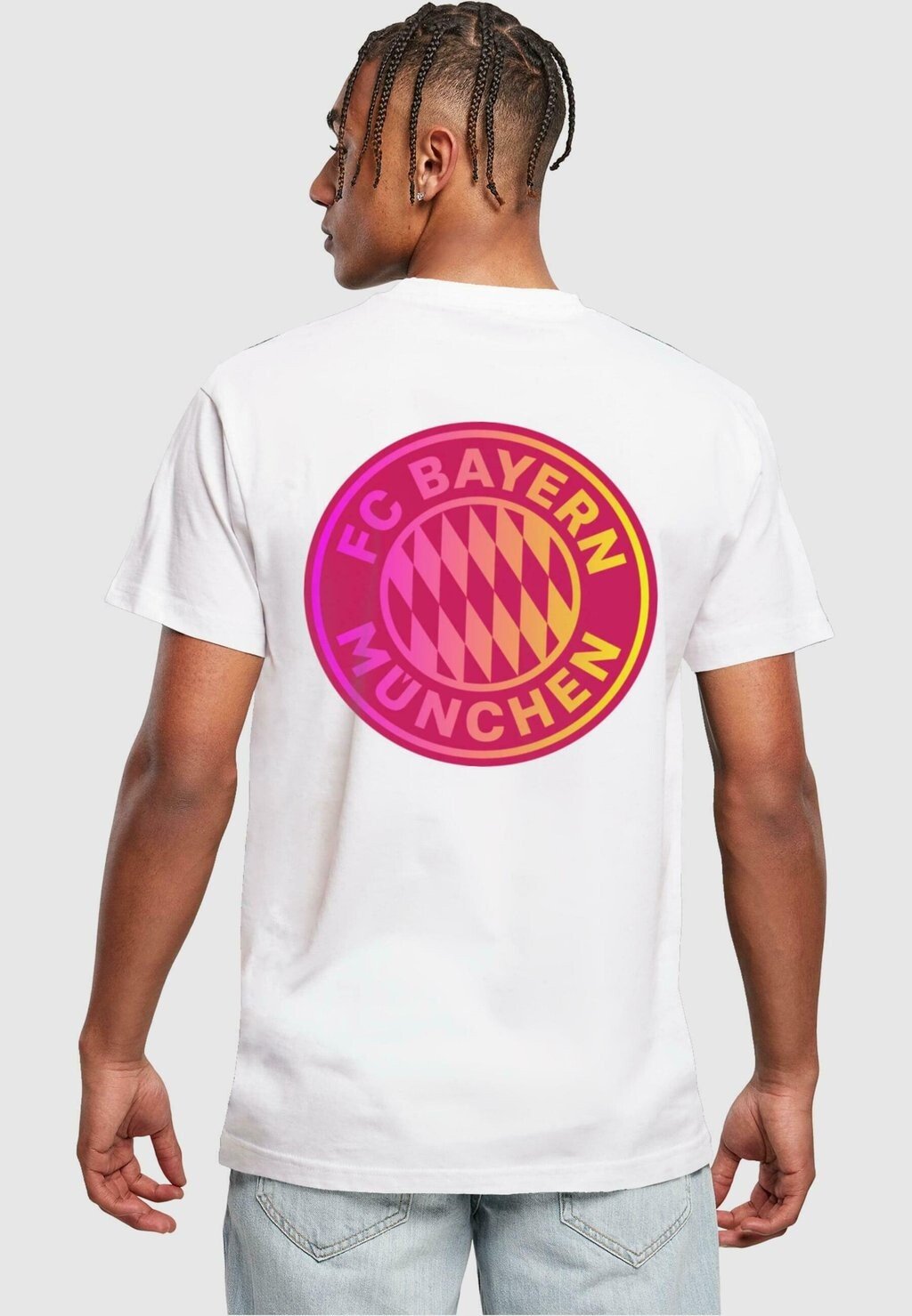 

Команда Mia San Mia Color Round Neck FC Bayern München, белый