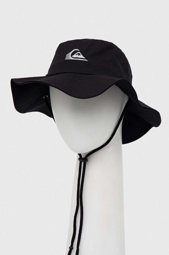 

Хлопковая шапка Quiksilver, черный