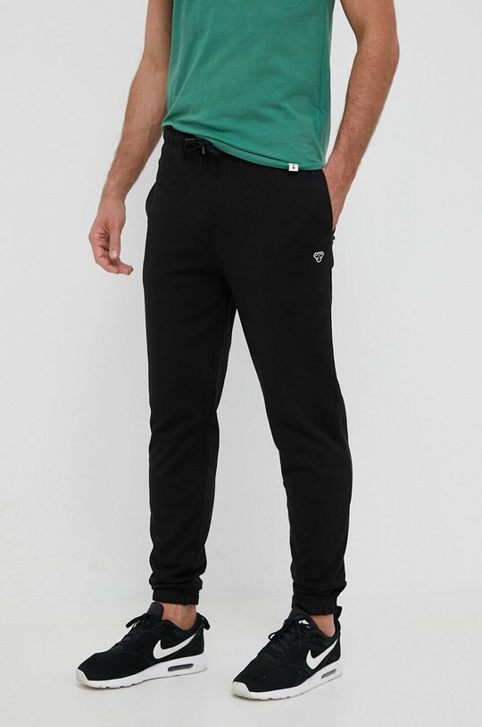 

Хлопковые спортивные штаны Hummel, черный