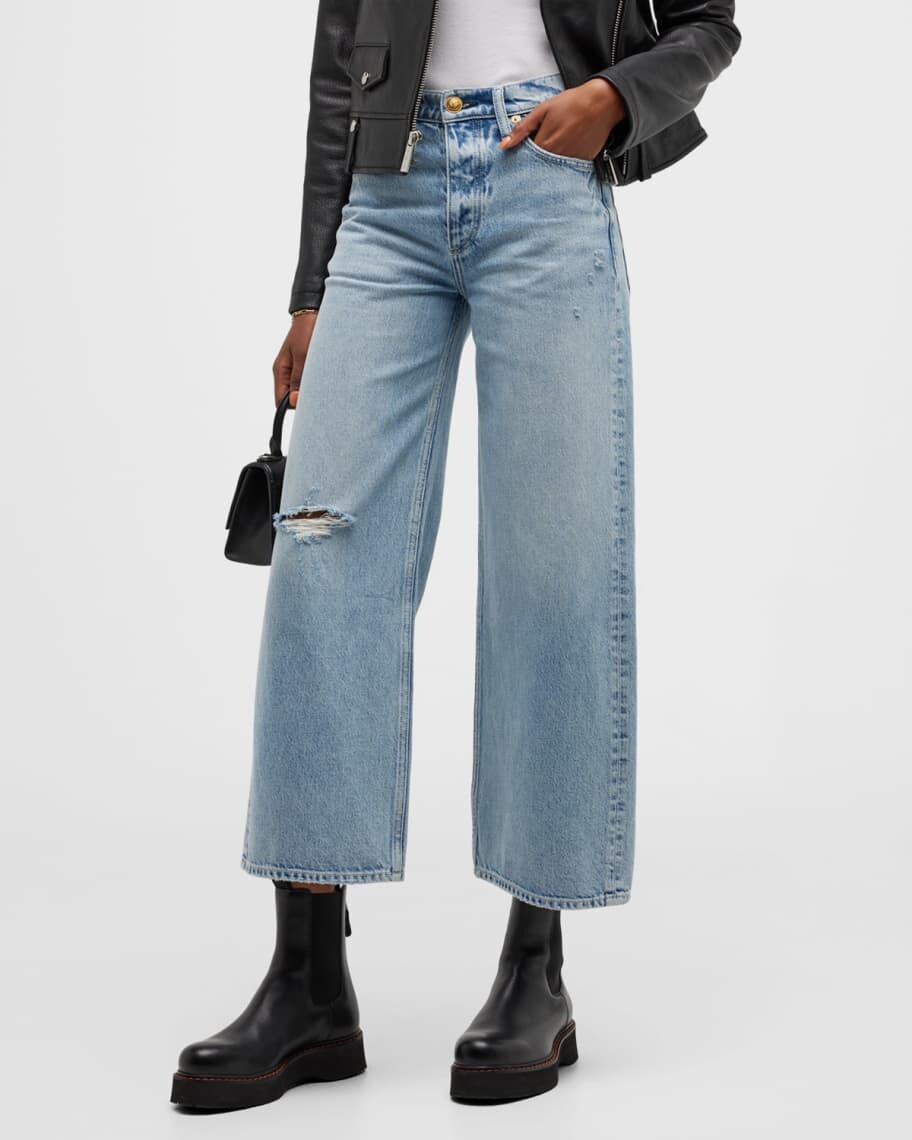

Широкие джинсы Andi с высокой посадкой до щиколотки Rag & Bone