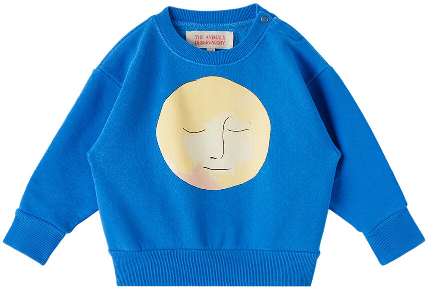 

Толстовка Baby Blue Bear Синий The Animals Observatory