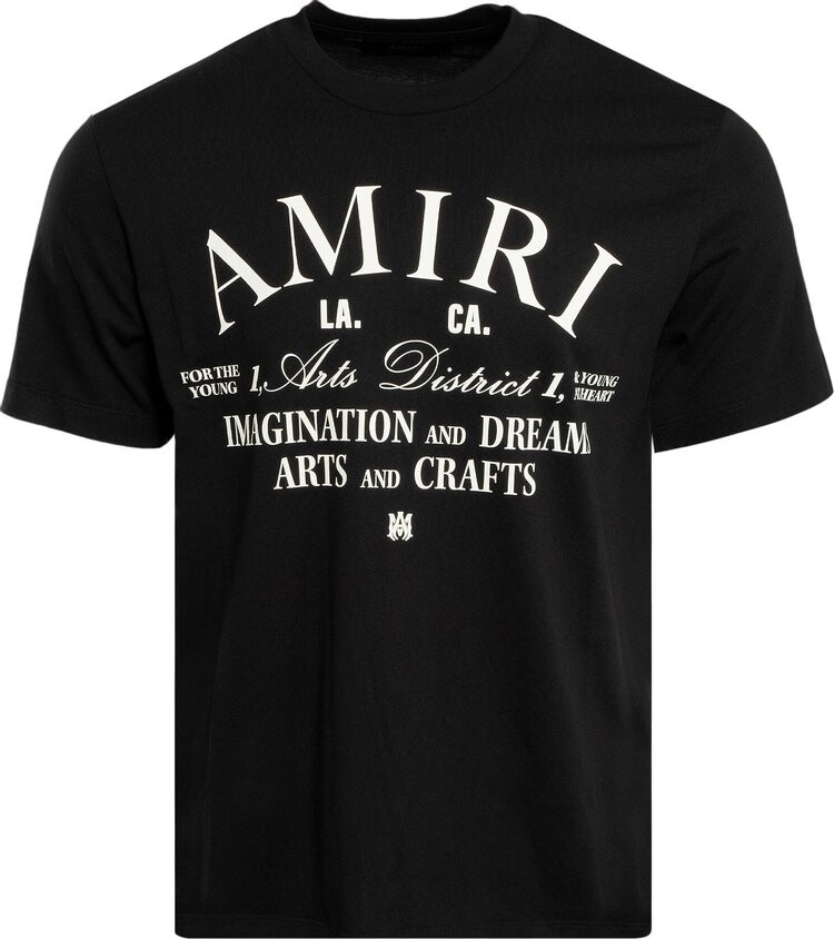 

Футболка Amiri Arts District 'Black', черный
