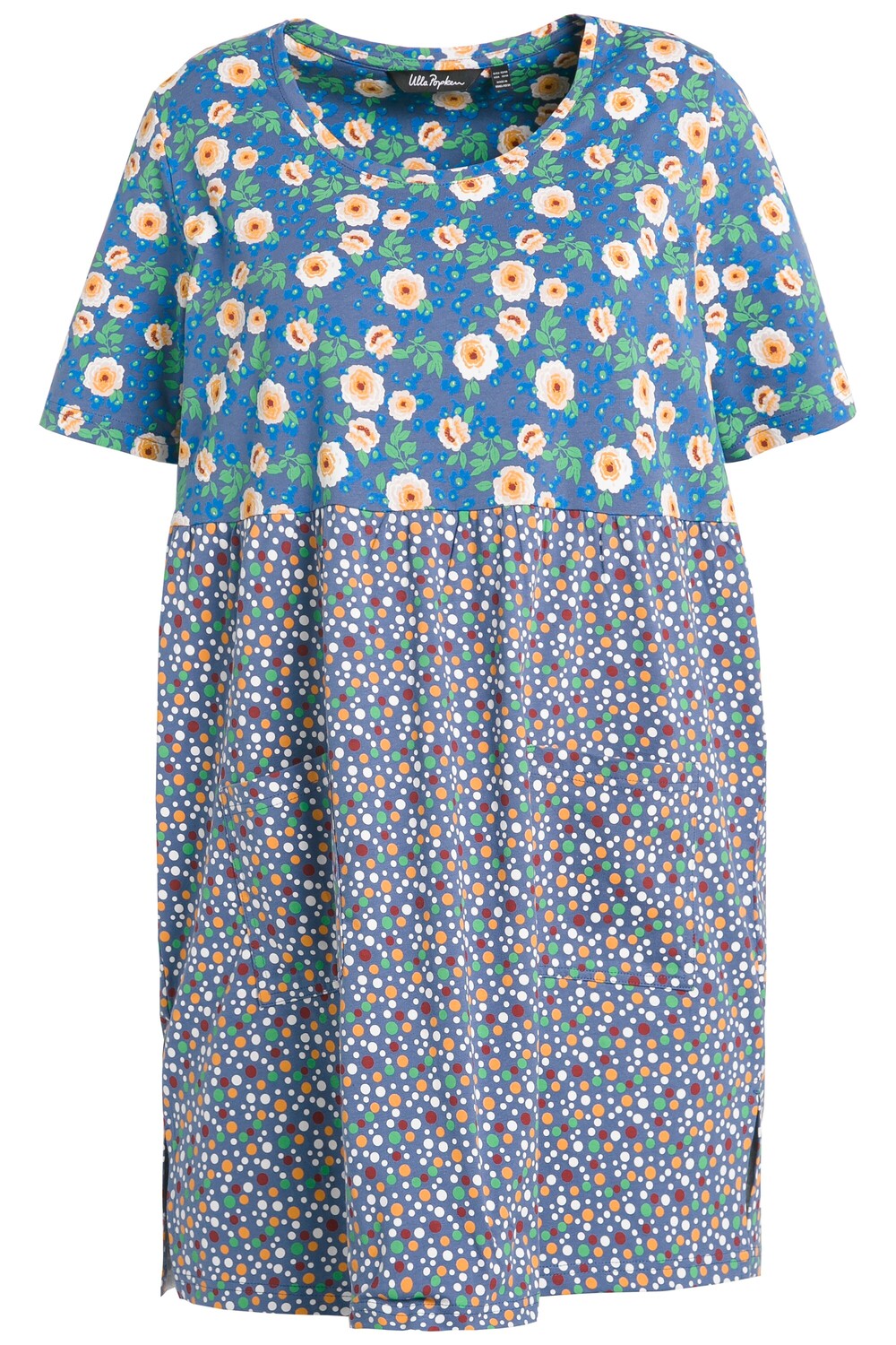 

Футболка Ulla Popken Polo, цвет helles segelblau