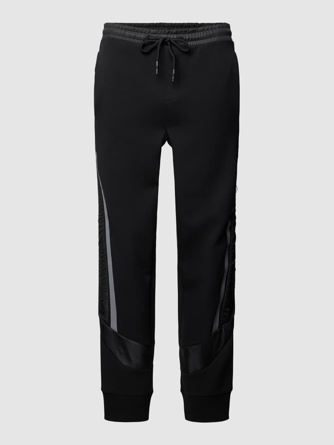 Спортивные брюки с карманами модель Хадикон BOSS, черный