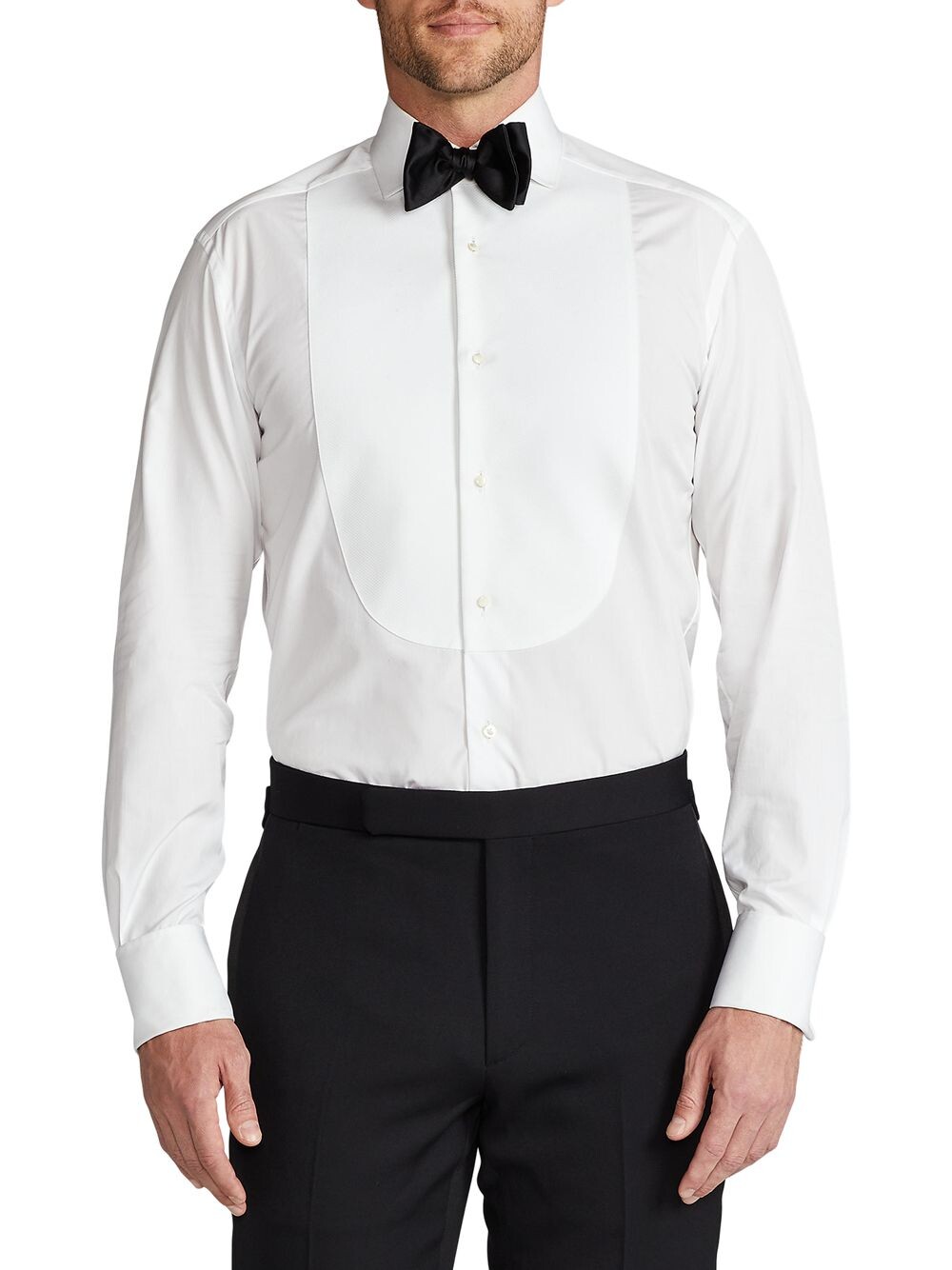 

Рубашка Aston Poplin Tuxedo Ralph Lauren Purple Label, белый