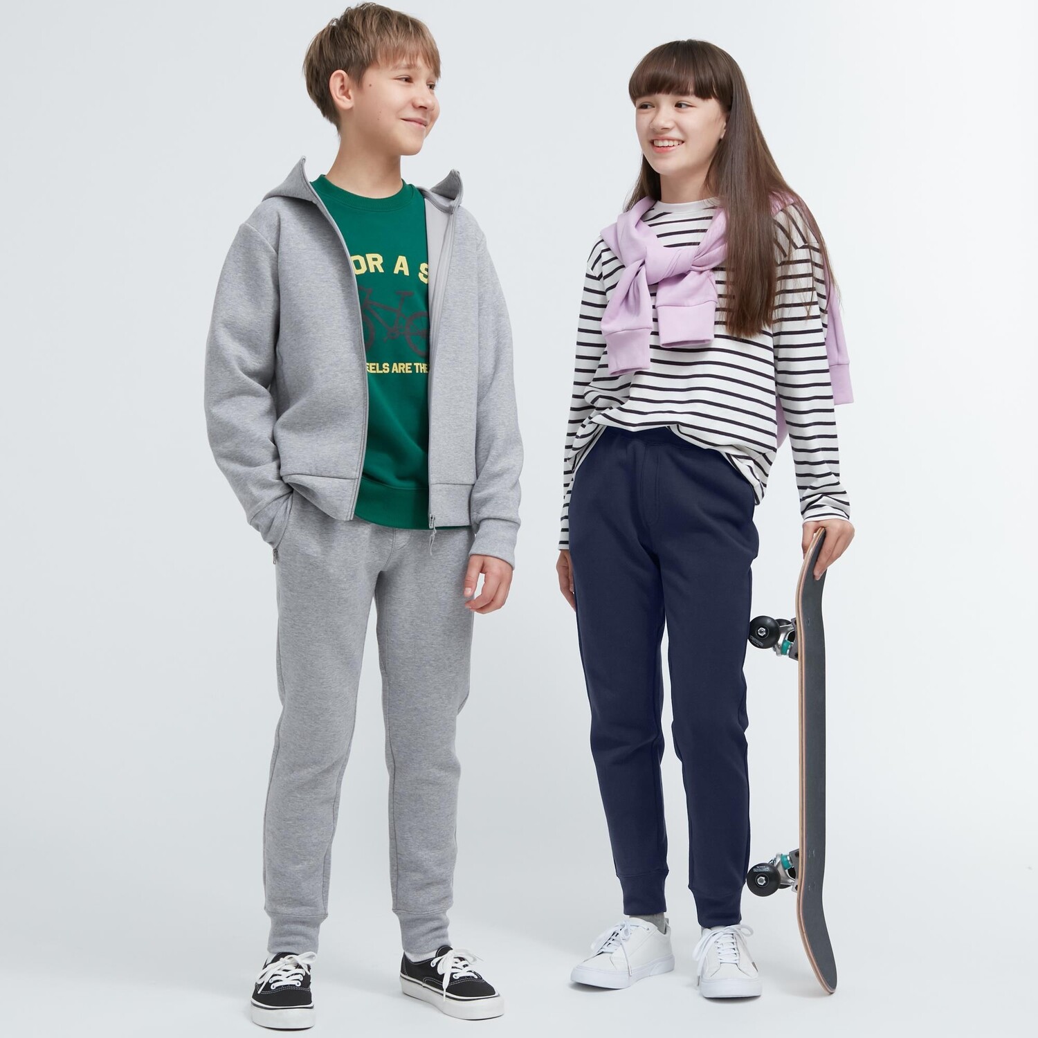 

Джоггеры UNIQLO мягкие ультра стрейч, серый