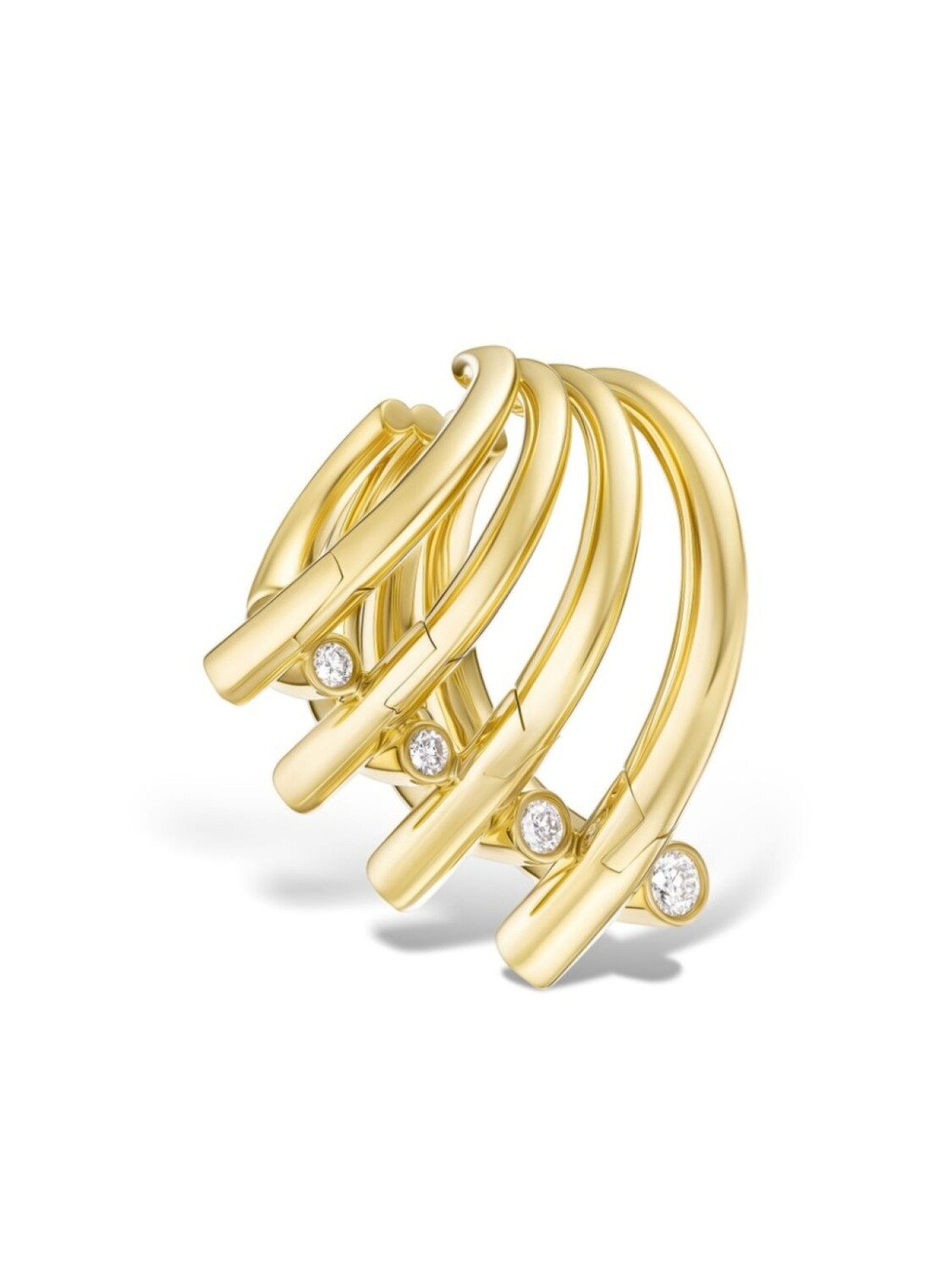 

Серьги Oera из желтого золота с бриллиантами Tabayer, золотой
