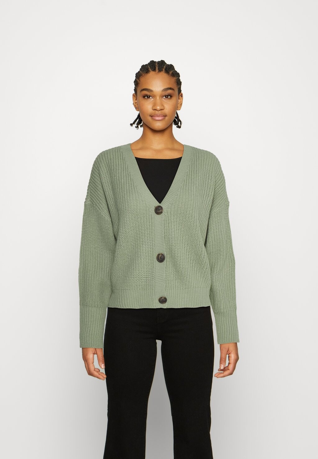 

Кардиган Vero Moda Vmlea Ls Noos, шалфей пустыни, Серый