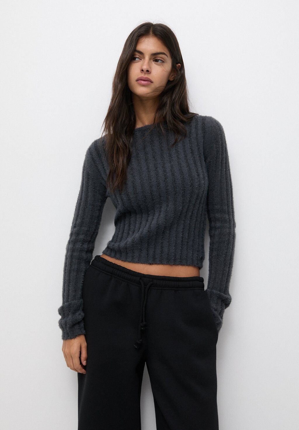 

Свитер PULL&BEAR, черный