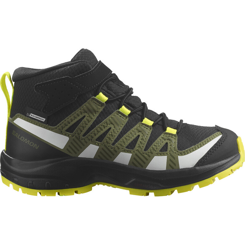 Детские туфли XA Pro V8 Mid CSWP Salomon, черный