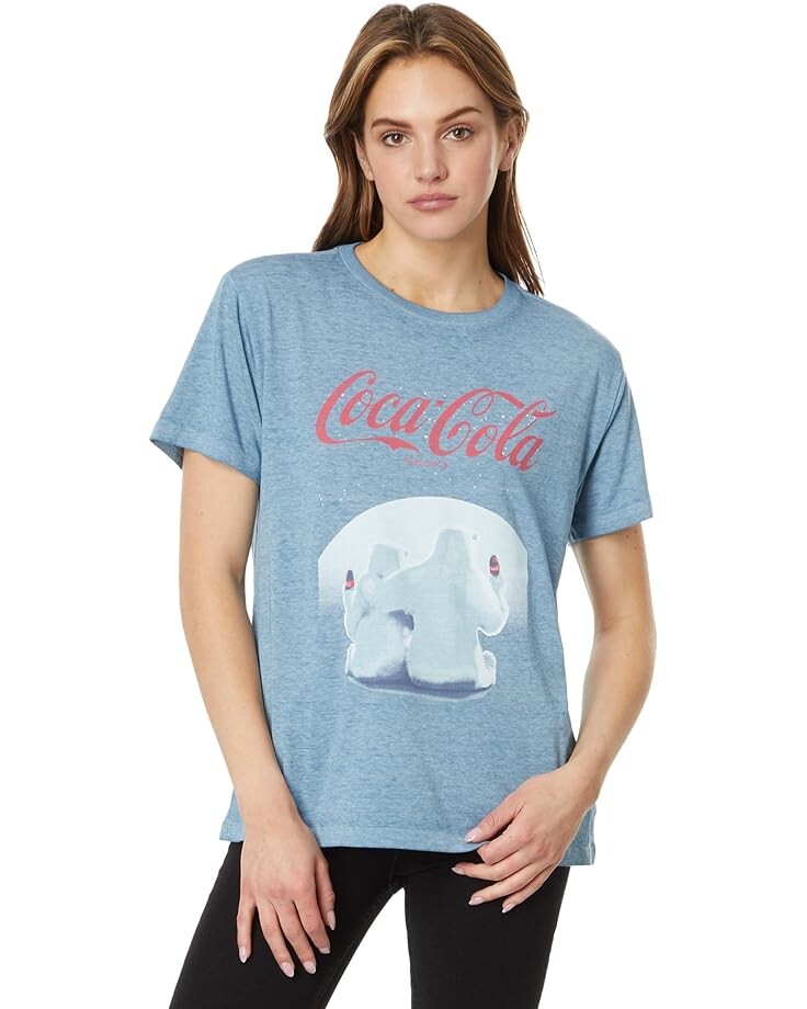 

Футболка Lucky Brand Coca Cola Bears, цвет Real Teal