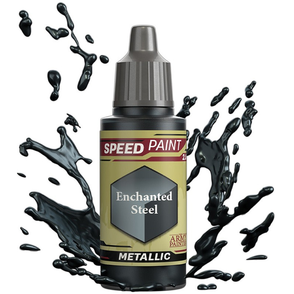 

Аксессуары Army Painter Speedpaint 2.0 Metallic: Enchanted Steel (18ml)