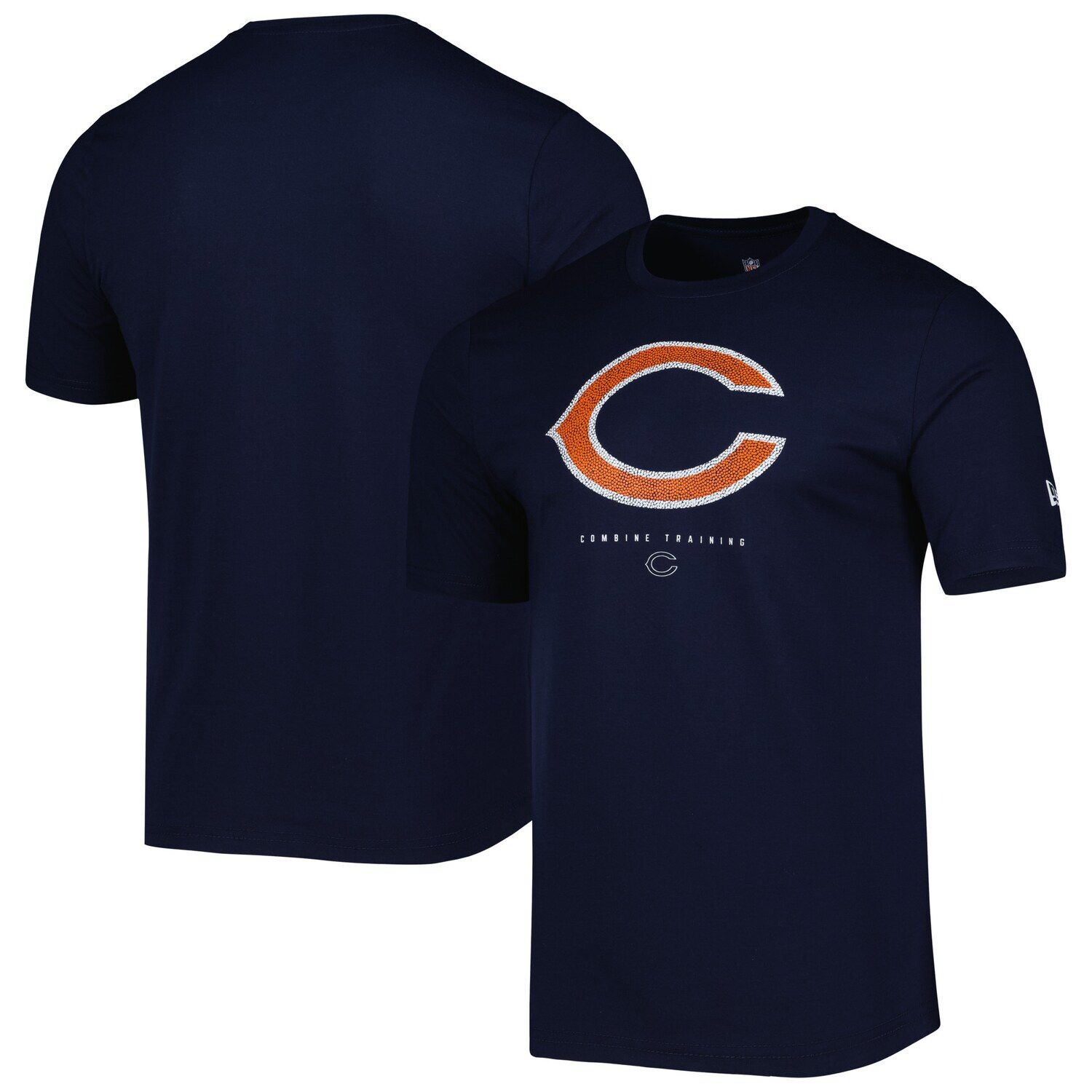 

Мужская темно-синяя футболка New Era Chicago Bears с аутентичным логотипом Ball, Синий