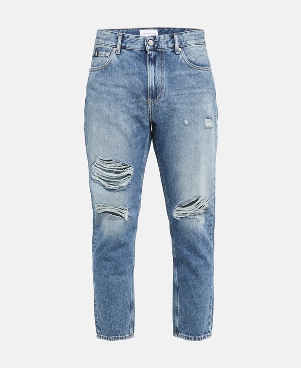 

Разрушенные джинсы Calvin Klein Jeans, синий