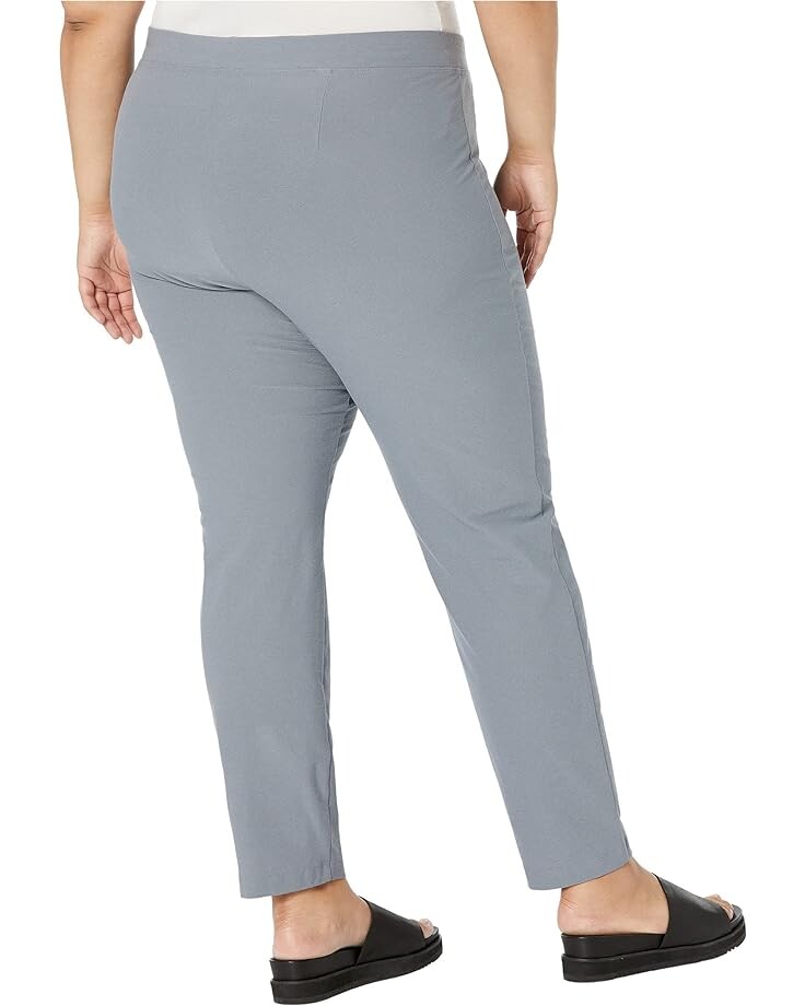 

Брюки Eileen Fisher Slim Ankle Pants in Washable Stretch Crepe, цвет Steel