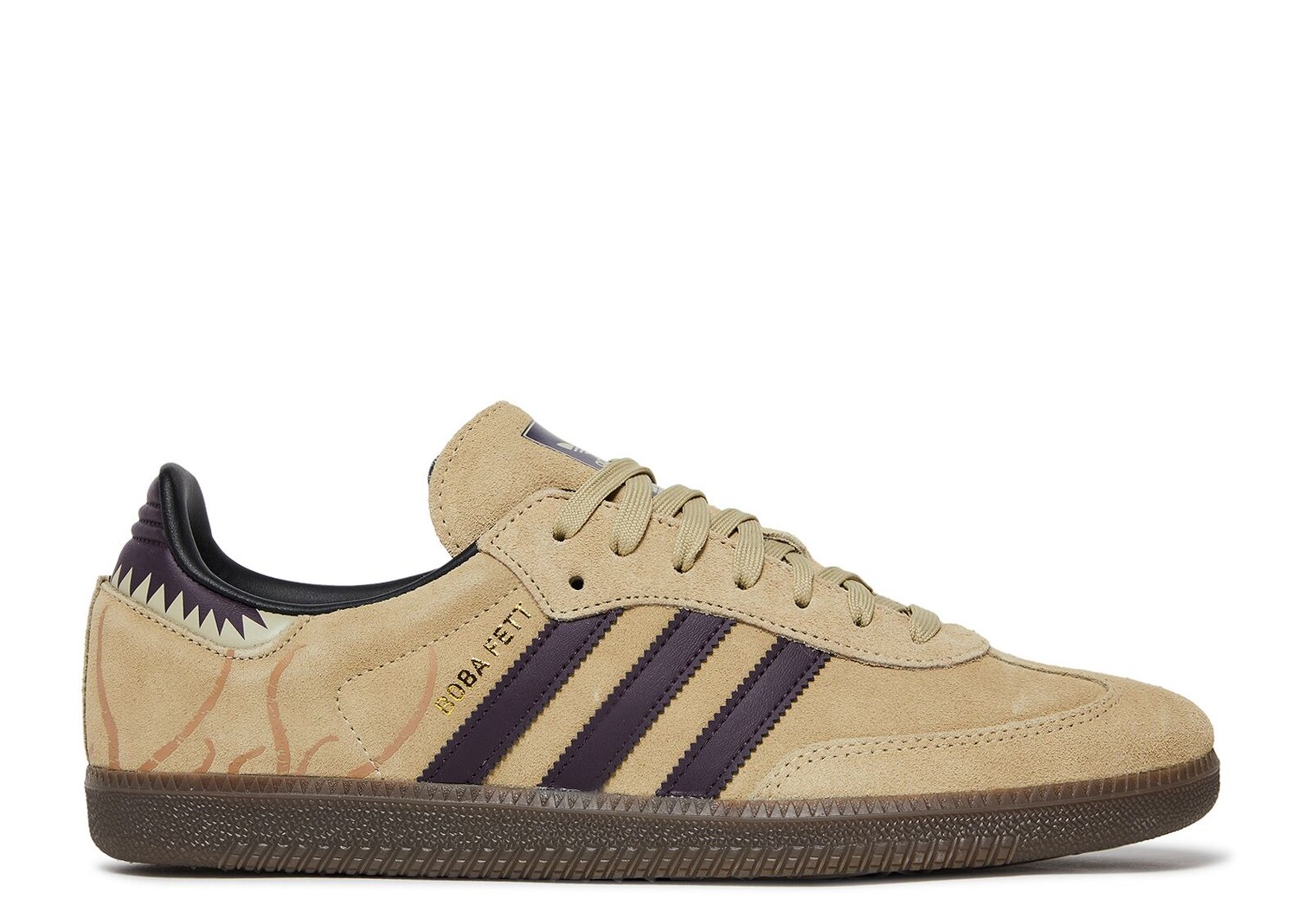 

Кроссовки adidas Star Wars X Samba 'Boba Fett Sarlacc Pit', коричневый