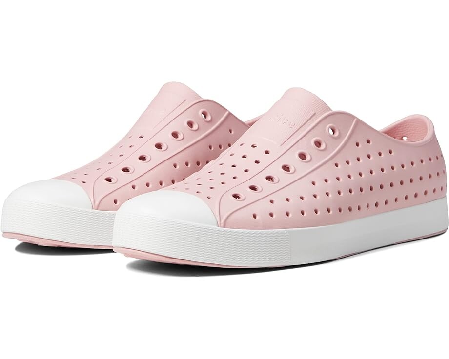 

Кроссовки Native Shoes Jefferson Slip-on Sneakers, цвет Rose Pink/Shell White
