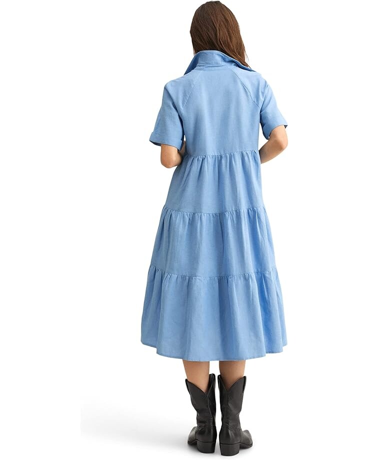 

Платье MANGO Mokoro-L Dress, цвет Light/Pastel Blue