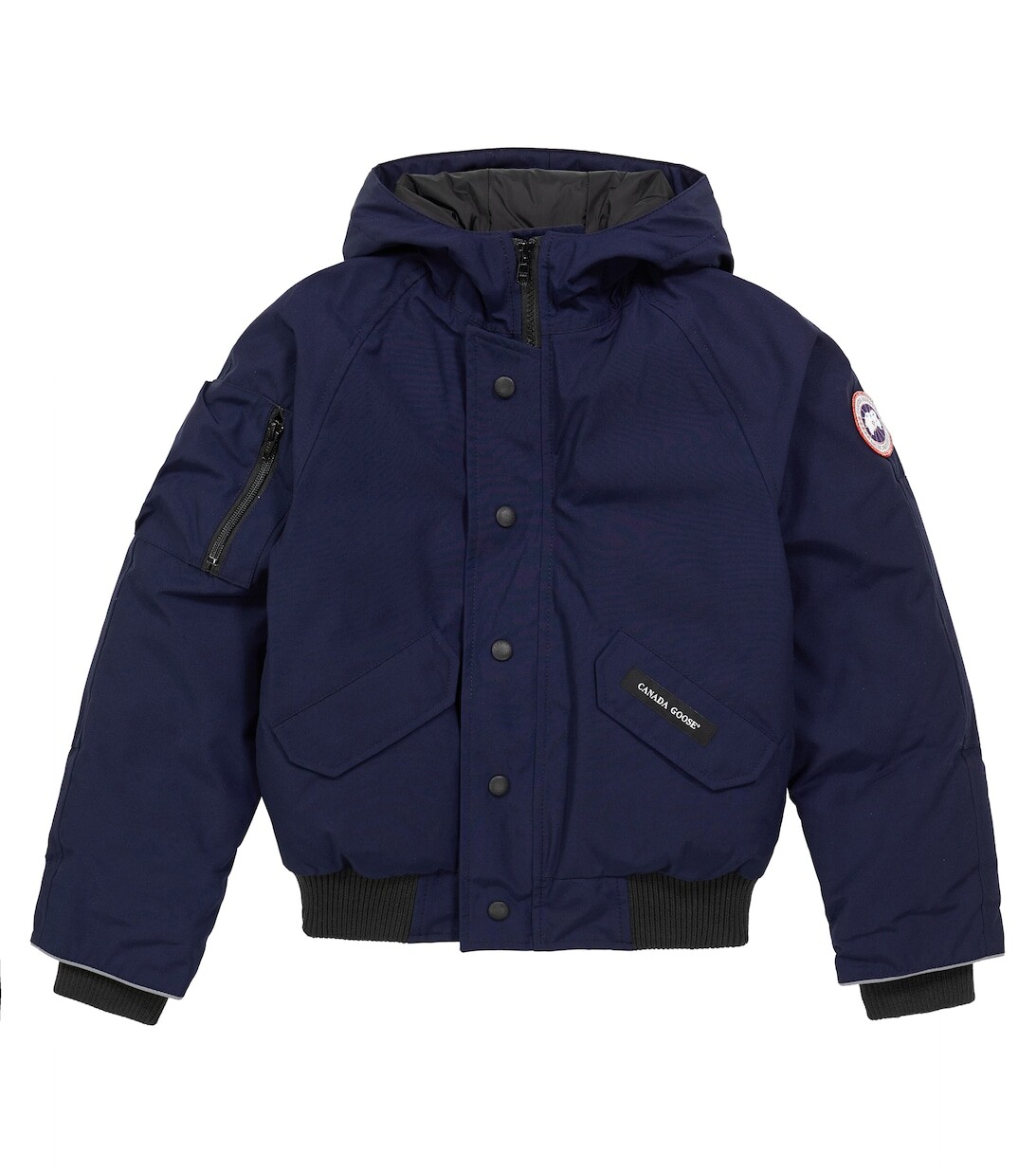 

Пуховик Rundle с капюшоном Canada Goose Kids, синий