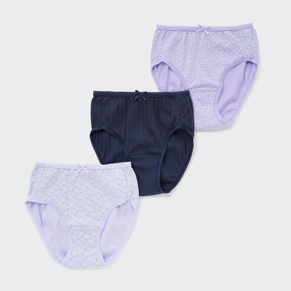 

Трусы Uniqlo комплект из 3 предметов, светло-фиолетовый