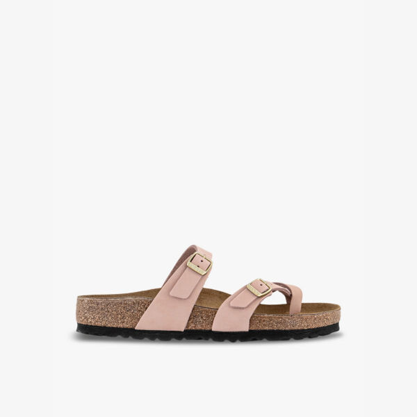 

Кожаные сандалии Mayari с перекрестными ремешками Birkenstock, розовый