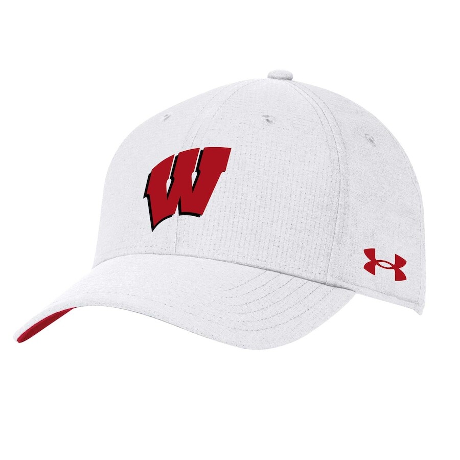 

Бейсболка Under Armour Wisconsin Badgers, белый