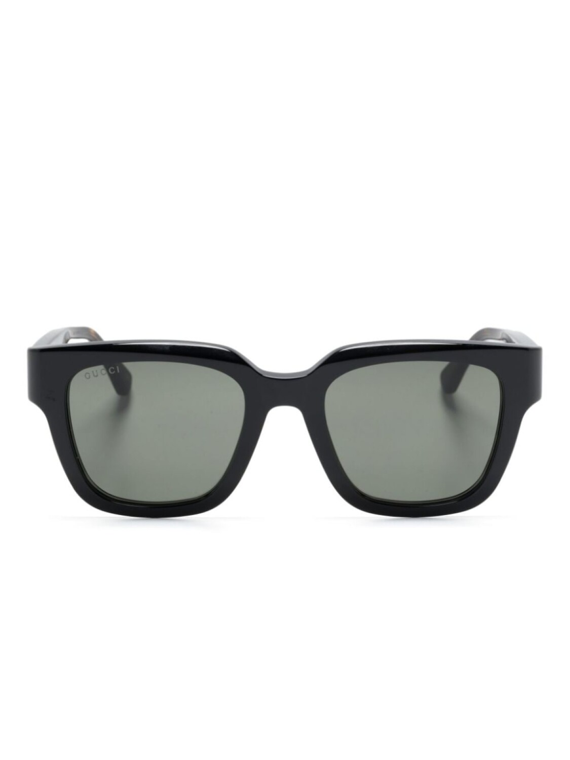 

Gucci Eyewear солнцезащитные очки в квадратной оправе, черный