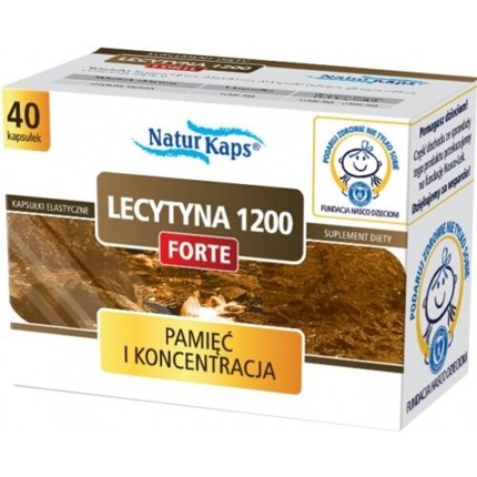 Лецитин Форте 1200 мг Натуральные капсулы 40 капсул Ppf Hasco-Lek
