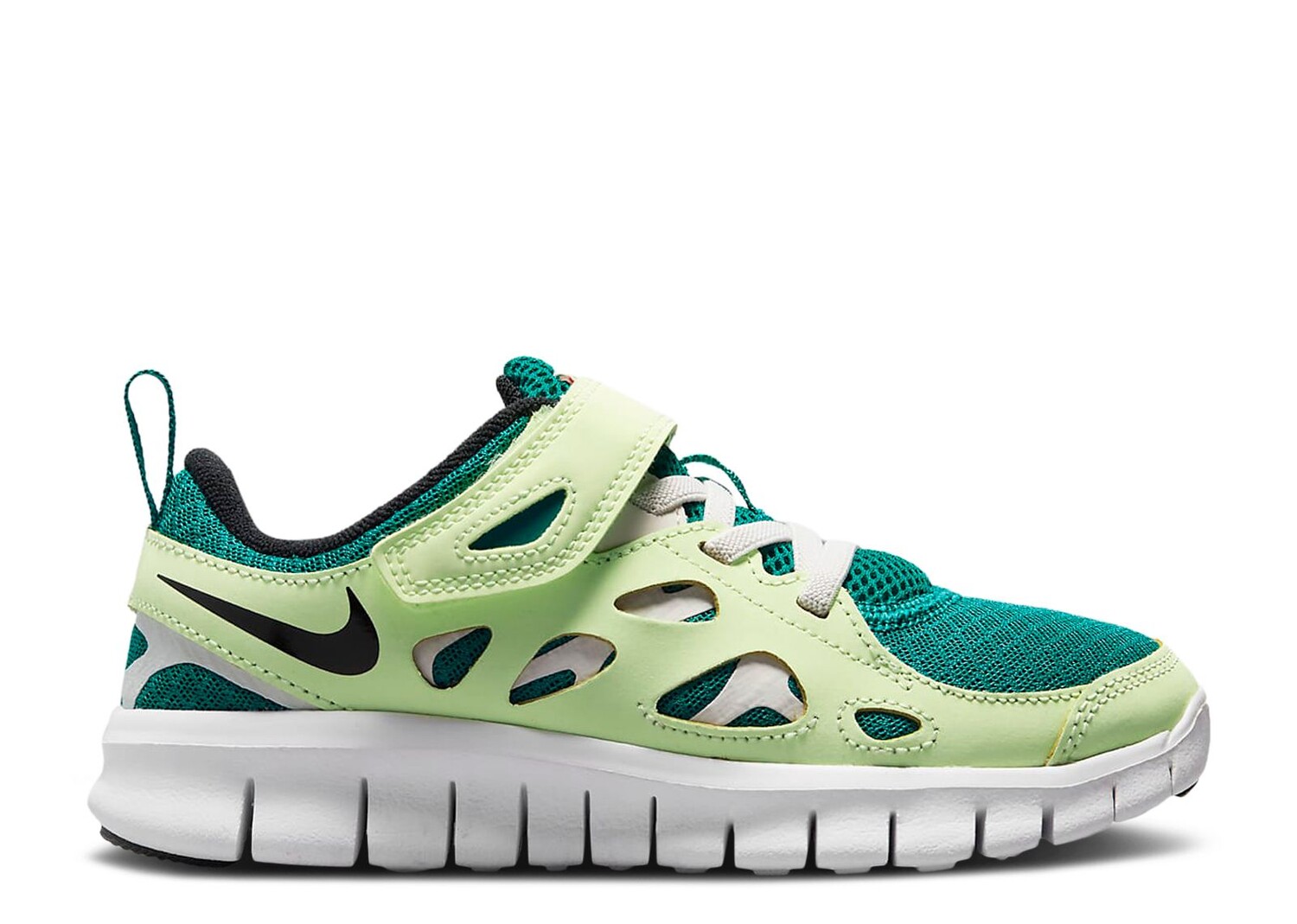 

Кроссовки Nike Free Run 2 Ps 'Bright Spruce Barely Volt', зеленый